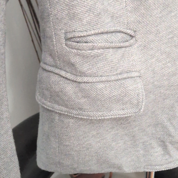 Banana Republic Light Gray Women's Suit Jacket - Picture 6 of 8